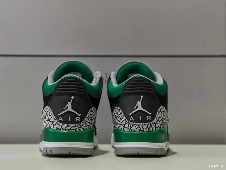 Materials Retail Retro Ready Green Ship Pine GOD PK Jordan 3 to 0603